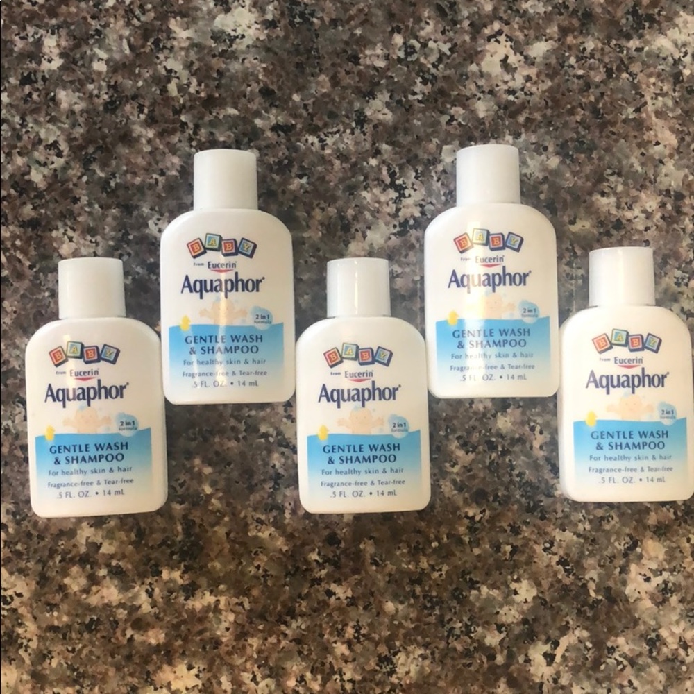Aquaphor baby gentle wash & shampoo samples